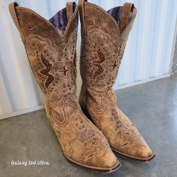 Laredo Women's Western Boots - Snip Toe - Picture 4 of 7